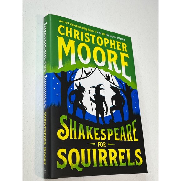 Shakespeare for Squirrels Christopher Moore Book Fiction Murder Mystery Humor - Picture 3 of 6